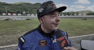 Promo Image for Emerling's Victory Lane interview from White Mountain